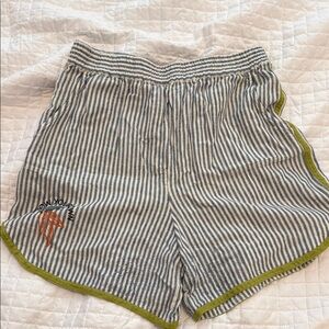 Kimchi Blue cotton/linen Blue and White shirts